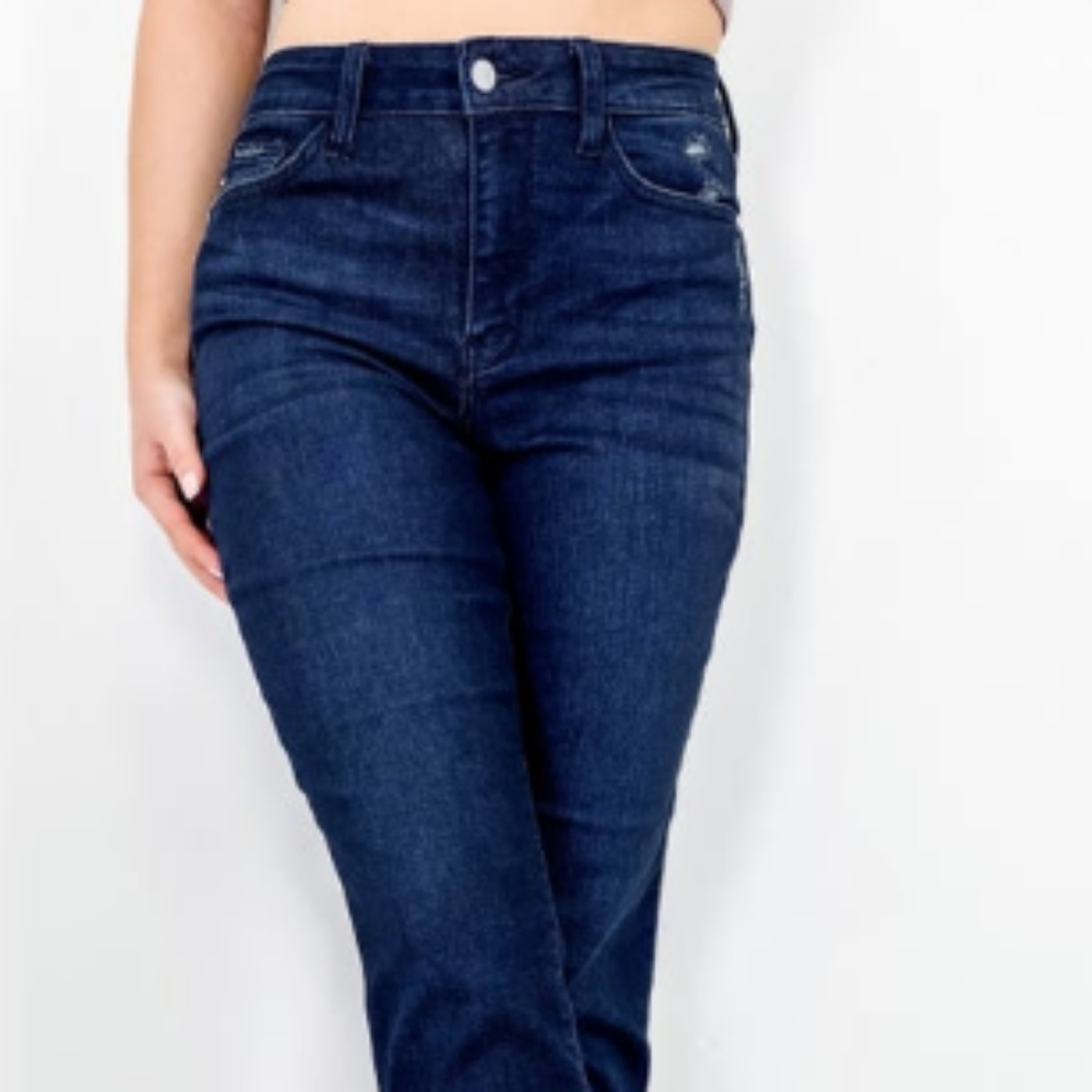 Judy Blue Dark Wash Cool Denim Boyfriend Jean sz 5/27